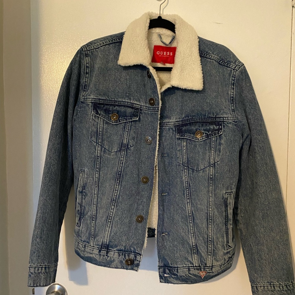 Guess Jean Fleece Jacket